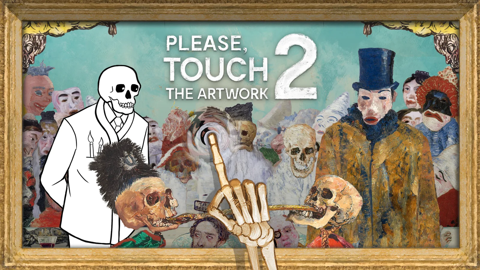 Please touch the artwork 2 coverbeeld