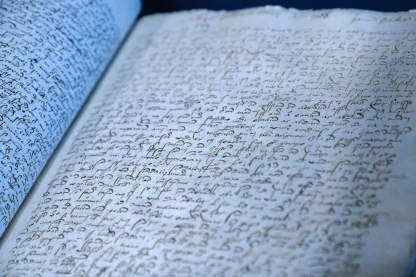 Manuscript in het latijn