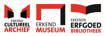 logo's erkende culturele archieven, musea en erfgoedbibliotheken